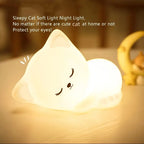 Cute Cat 3D Touch Lamp 🎀49% OFF SALEE🎁