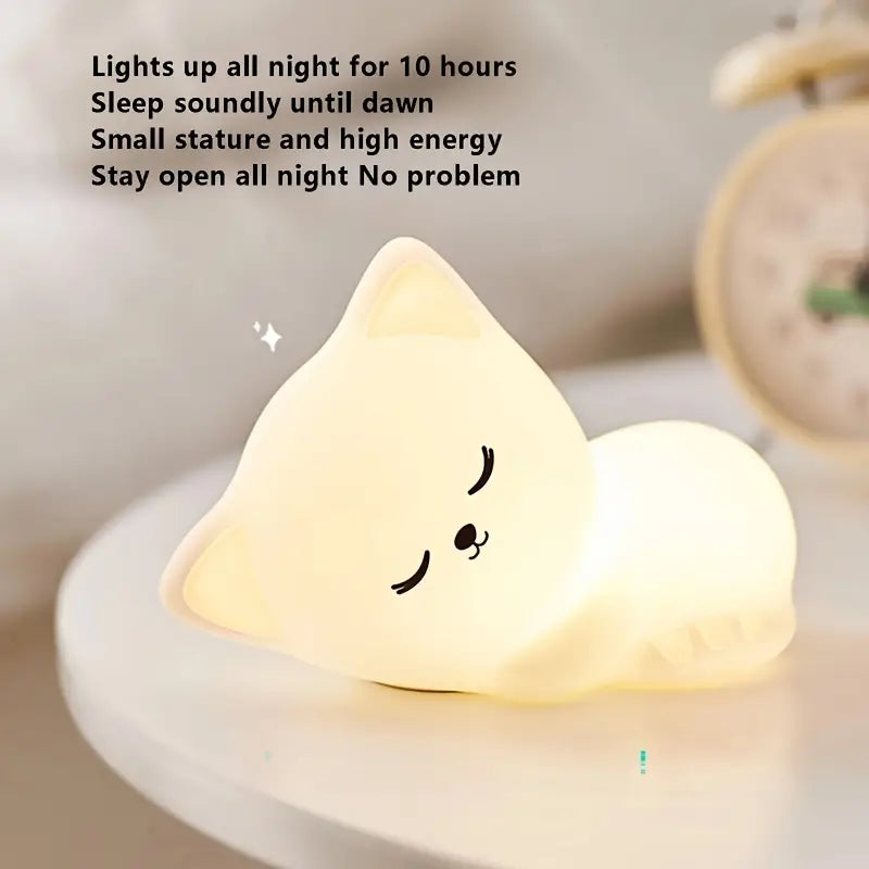 Cute Cat 3D Touch Lamp 🎀49% OFF SALEE🎁